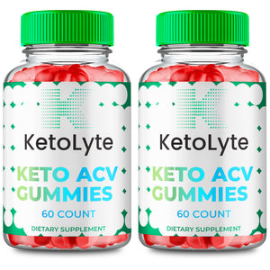 (2 Pack) Ketolyte ACV Gummies, Ketolyte Weight Management Gummy (120 Gummies)