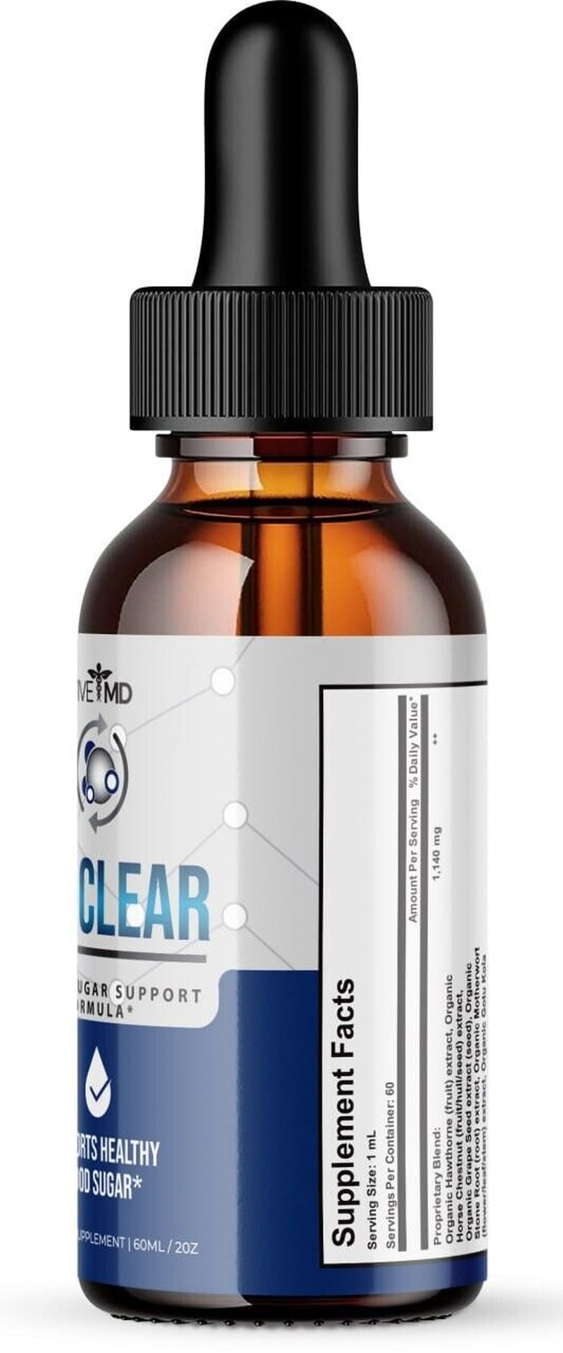 Amiclear Blood Support Dietary Supplement Drops Official Formula (5 Pa ...