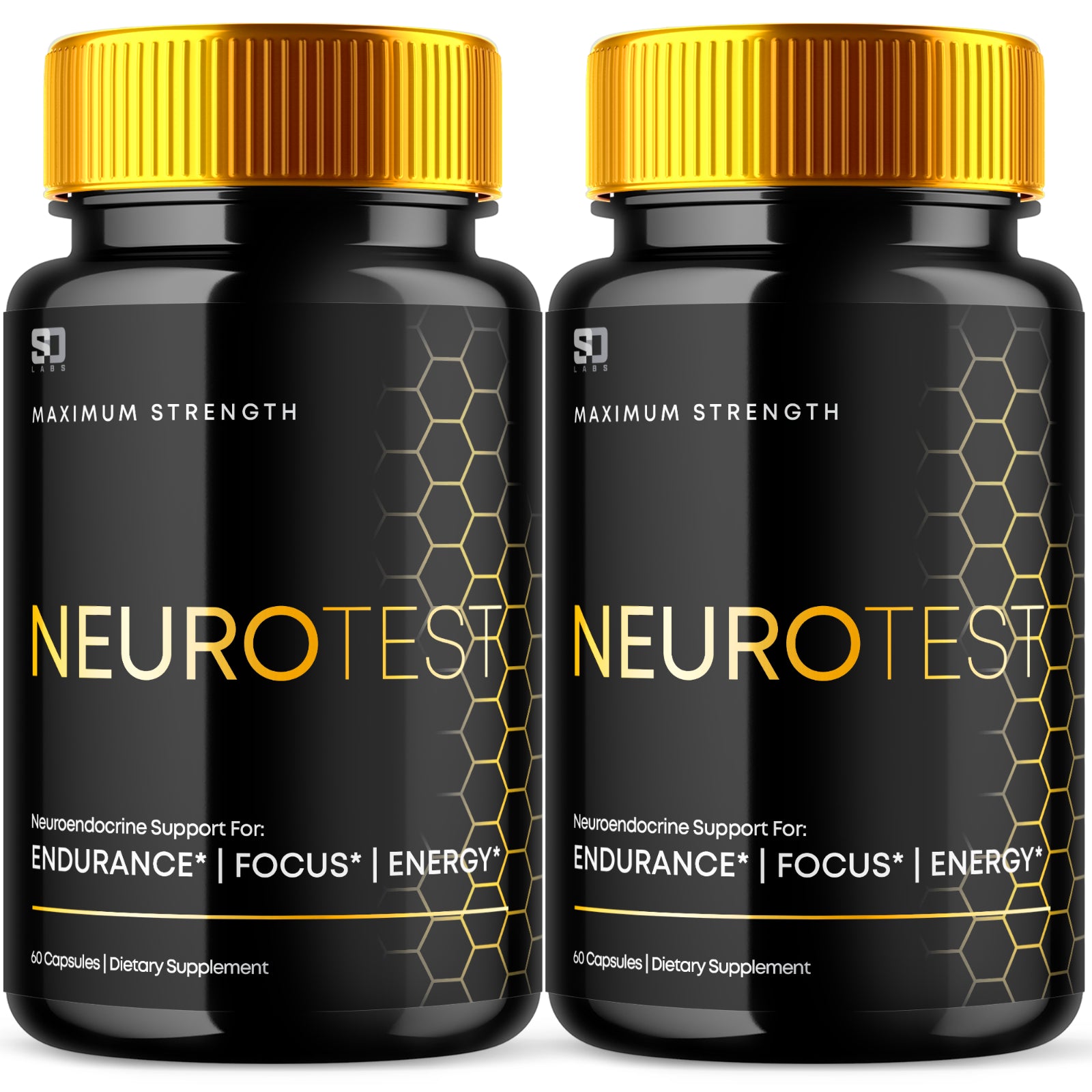 (2 Pack) Neurotest, Neurotest Advanced Formula Male Support Pills (120 ...