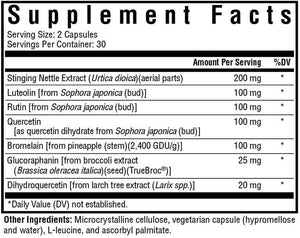 Seeking Health Histaminx - Supplement with Bromelain & Flavonoids - Formula Aids Healthy Swelling Responses & Seasonal Comfort - Support Immune System with Antioxidants - 60 Capsules