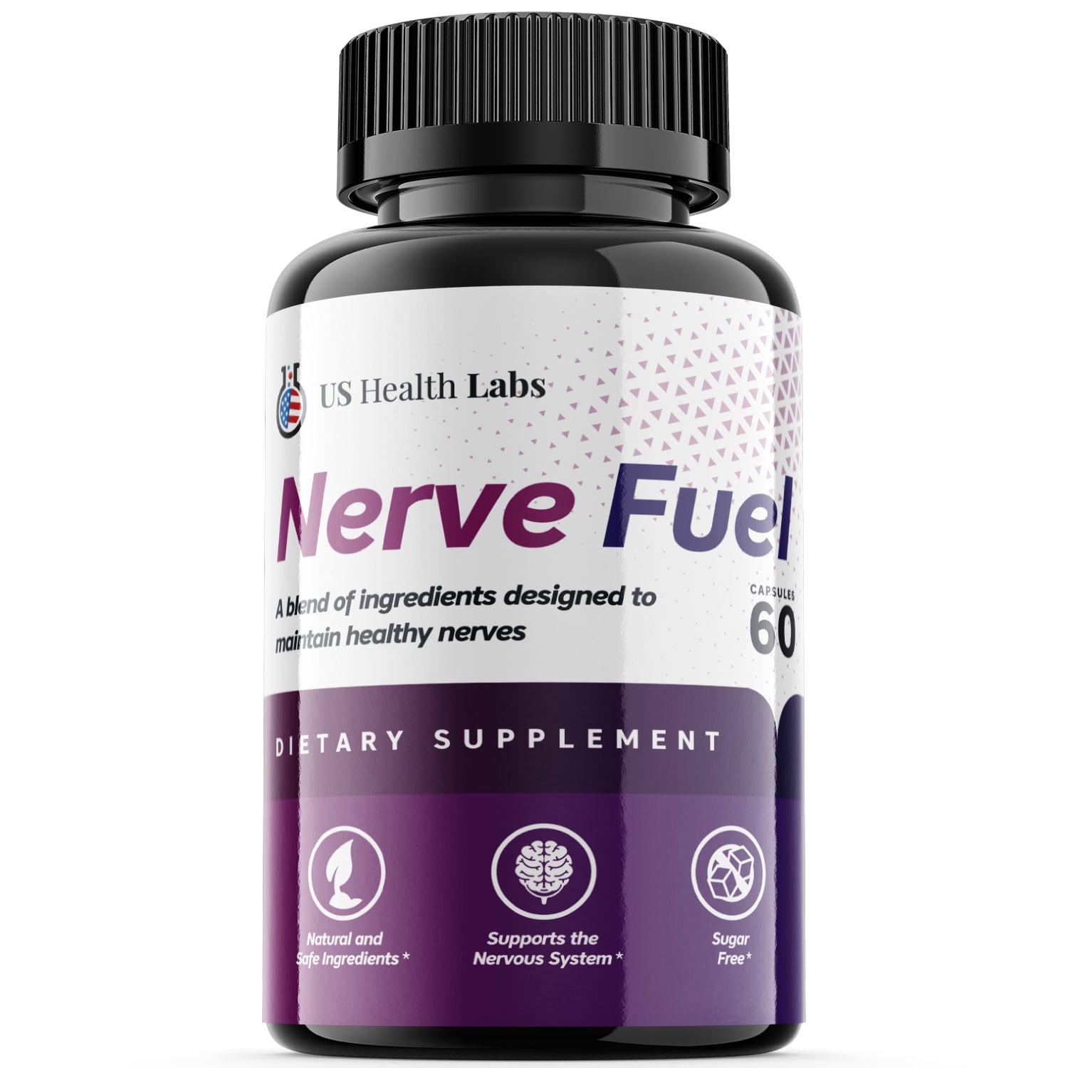 Nerve Fuel, Nerve Fuel Capsules for Healthy Nerves & Nerve Pain (60 Capsules)