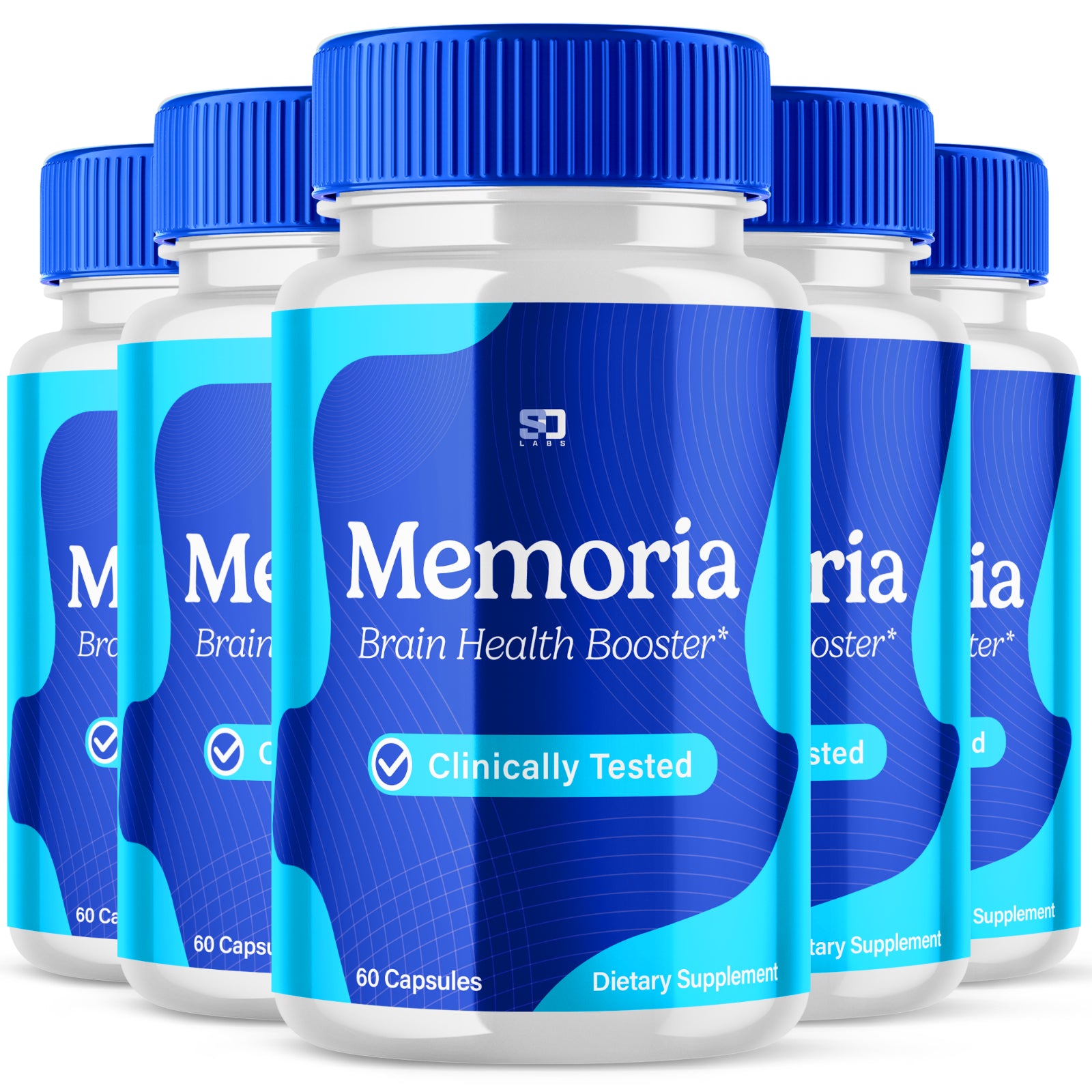 Memoria Capsules Support and Boost Memory & Brain Health (5 Pack ...