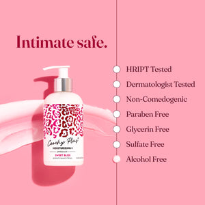 Coochy plus Intimate Shaving Cream MOISTURIZING plus SWEET BLISS for Pubic, Bikini Line, Armpit - Rash-Free with Patent-Pending Formula – Prevents Razor Burns & Bumps, In-Grown Hairs, Itchiness 3 Pack