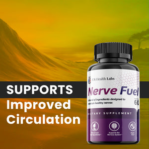 Nerve Fuel, Nerve Fuel Capsules for Healthy Nerves & Nerve Pain (60 Capsules)