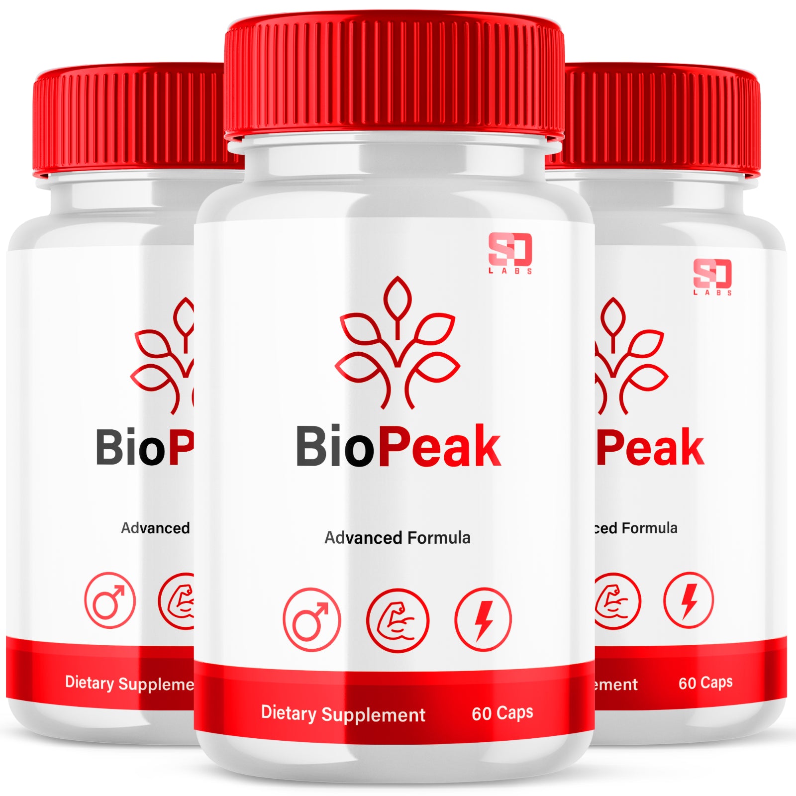 Biopeak Men Enhancement Capsules, Biopeak Pills Last Longer Biggerd (3 Pack)