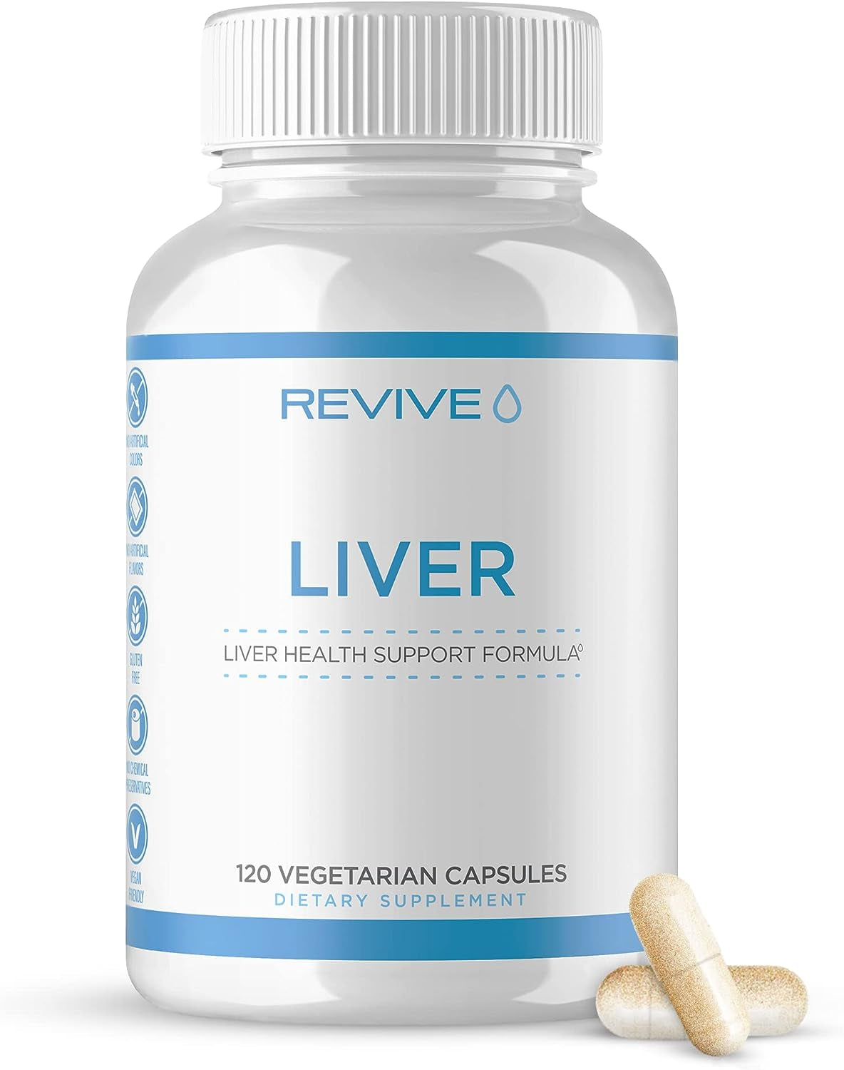 Natural Liver Cleanse, Detox, & Repair Pills, Liver Health Support Formula - Milk Thistle Liver Defense Supplement - Inflammation Reducer & Promotes Healthy Liver Function - 120 Capsules