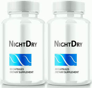 (2 Pack) Nightdry Capsules to Support Restful Sleep & to Reduce Bladder Urges