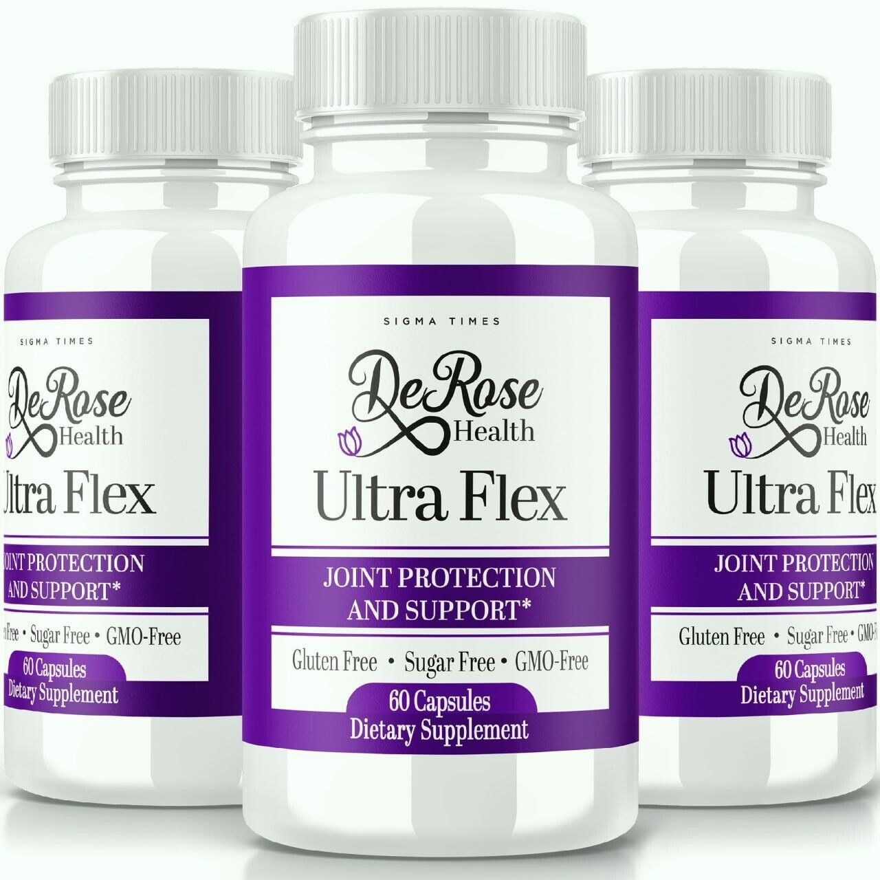 (3 Pack) Derose Health Ultra Flex Joint Pills to Relieve Joint Stiffness & Pain