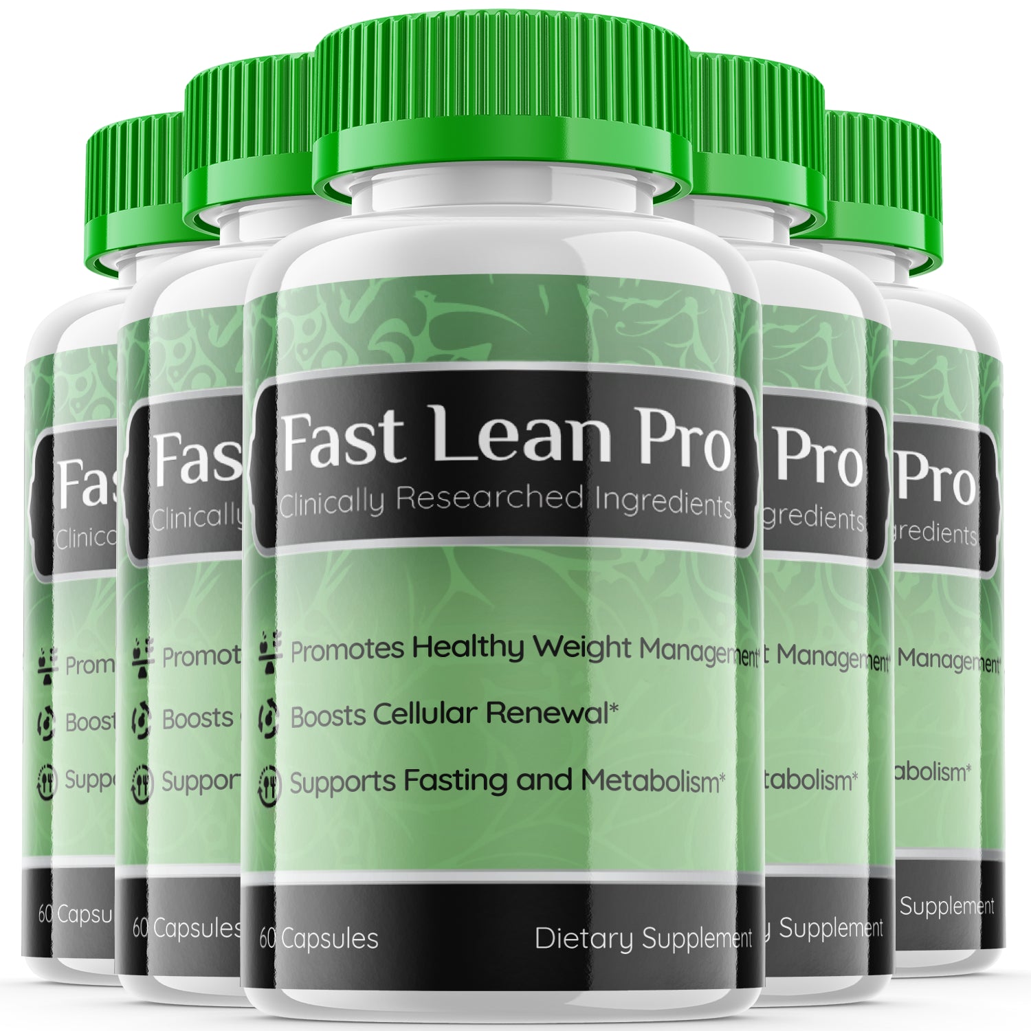 (5 Pack) Fast Lean Pro, Fast Lean Pro Weight Loss Supplement (300 Caps ...