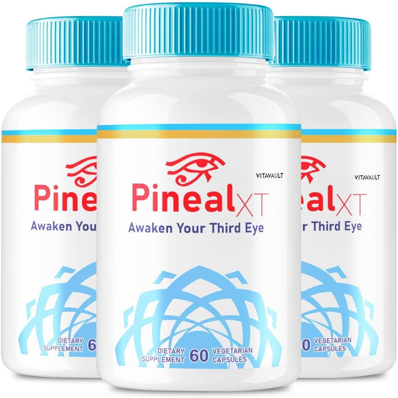 Pineal XT Supplement (5 Pack) – 300 Capsules – Pineal Gland Support & Energy Pills