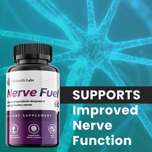 Nerve Fuel, Nerve Fuel Capsules for Healthy Nerves & Nerve Pain (60 Capsules)