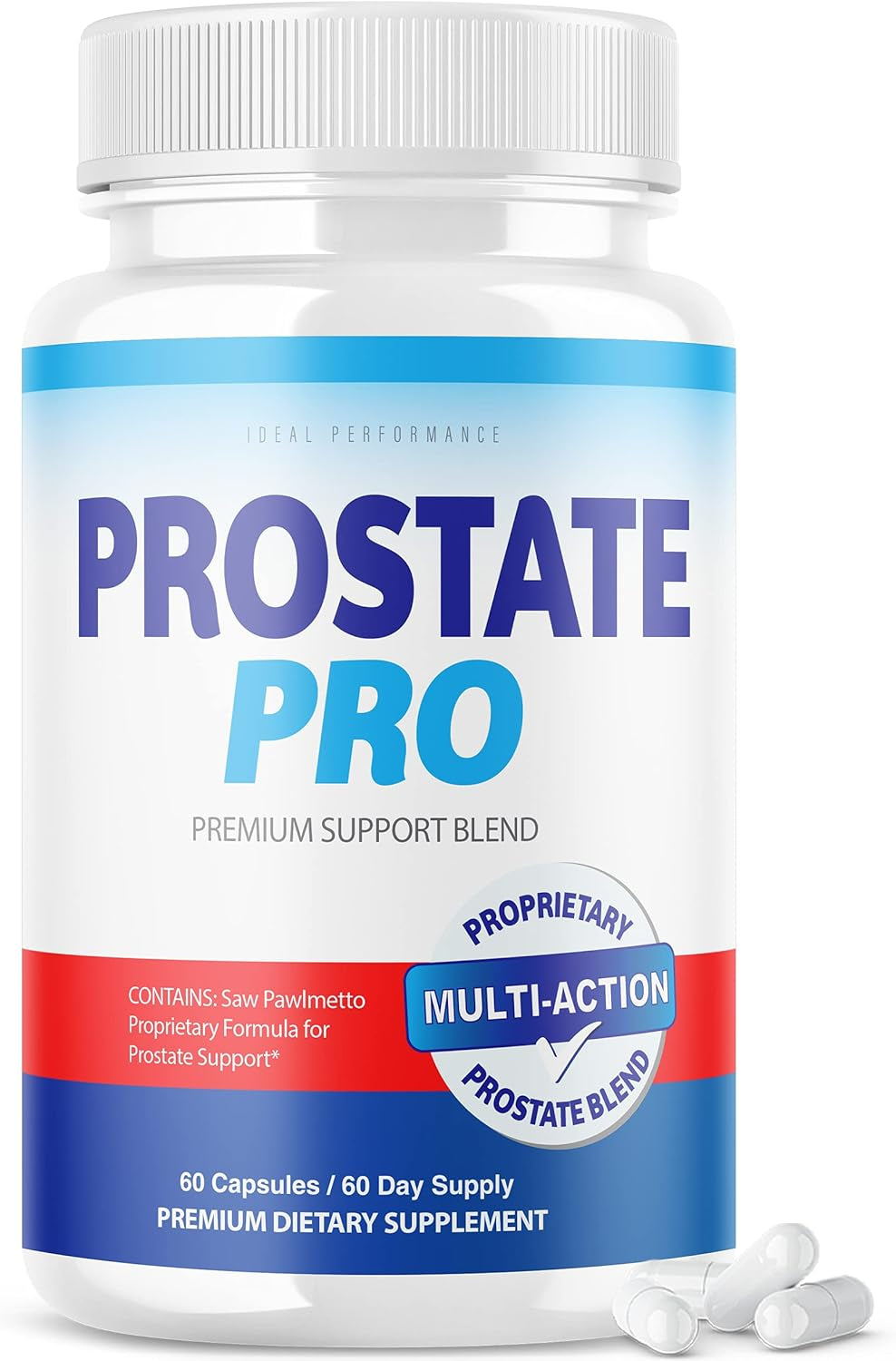 Prostate Pro Supplement for Men Advanced Prostate Health Support Pills ...
