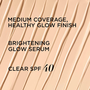 IT Cosmetics CC+ Nude Glow Lightweight Foundation + Glow Serum with SPF 40 - with Niacinamide, Hyaluronic Acid & Green Tea Extract - 1.08 Fl Oz