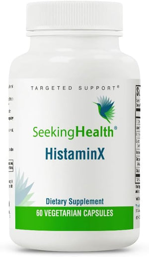 Seeking Health Histaminx - Supplement with Bromelain & Flavonoids - Formula Aids Healthy Swelling Responses & Seasonal Comfort - Support Immune System with Antioxidants - 60 Capsules