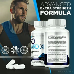 (3 Pack) Go Hard XL Male Health Pills to Boost T-Levels for Energy and Drive