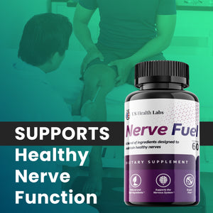 Nerve Fuel, Nerve Fuel Capsules for Healthy Nerves & Nerve Pain (60 Capsules)