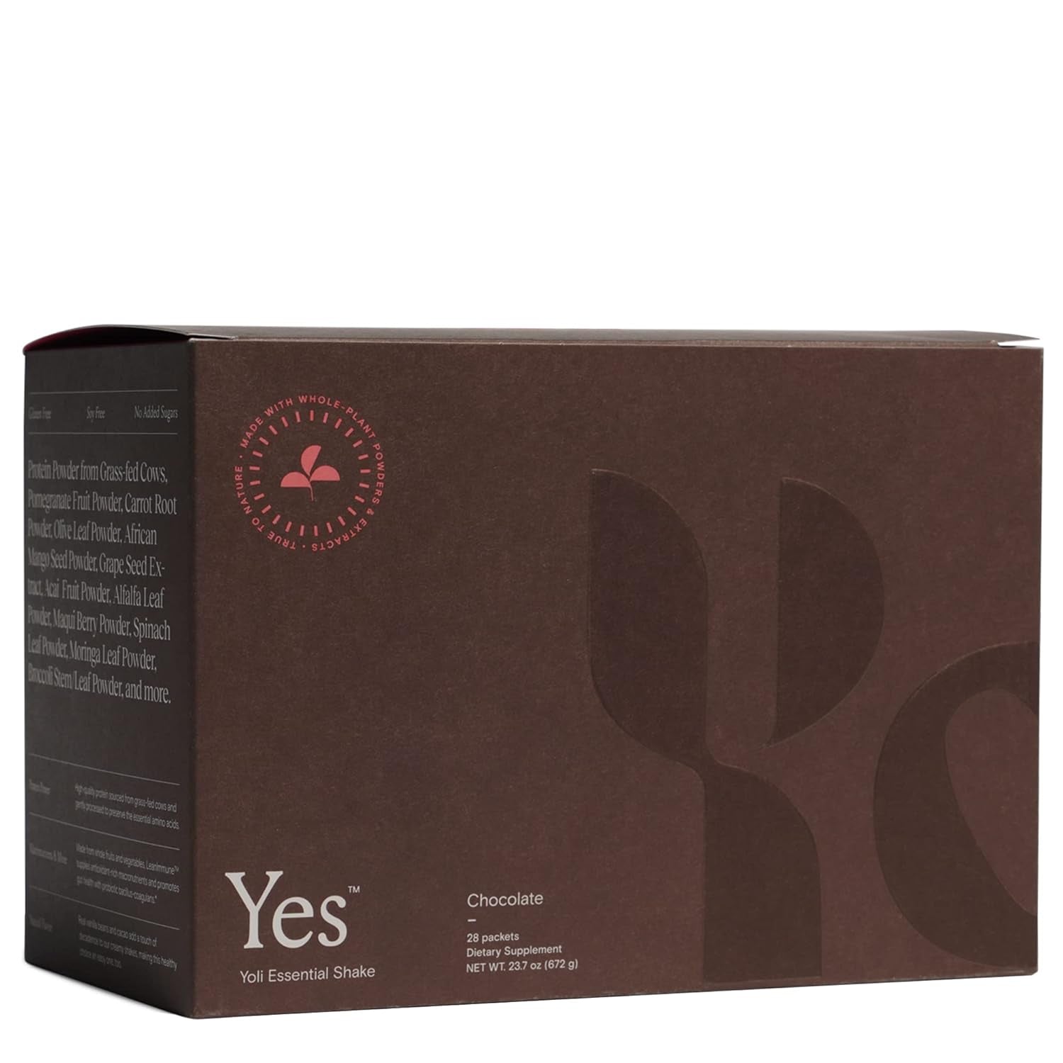 Yoli® Essential Shake YES Whey Protein Powder from Grass-Fed Cows - 28 ...