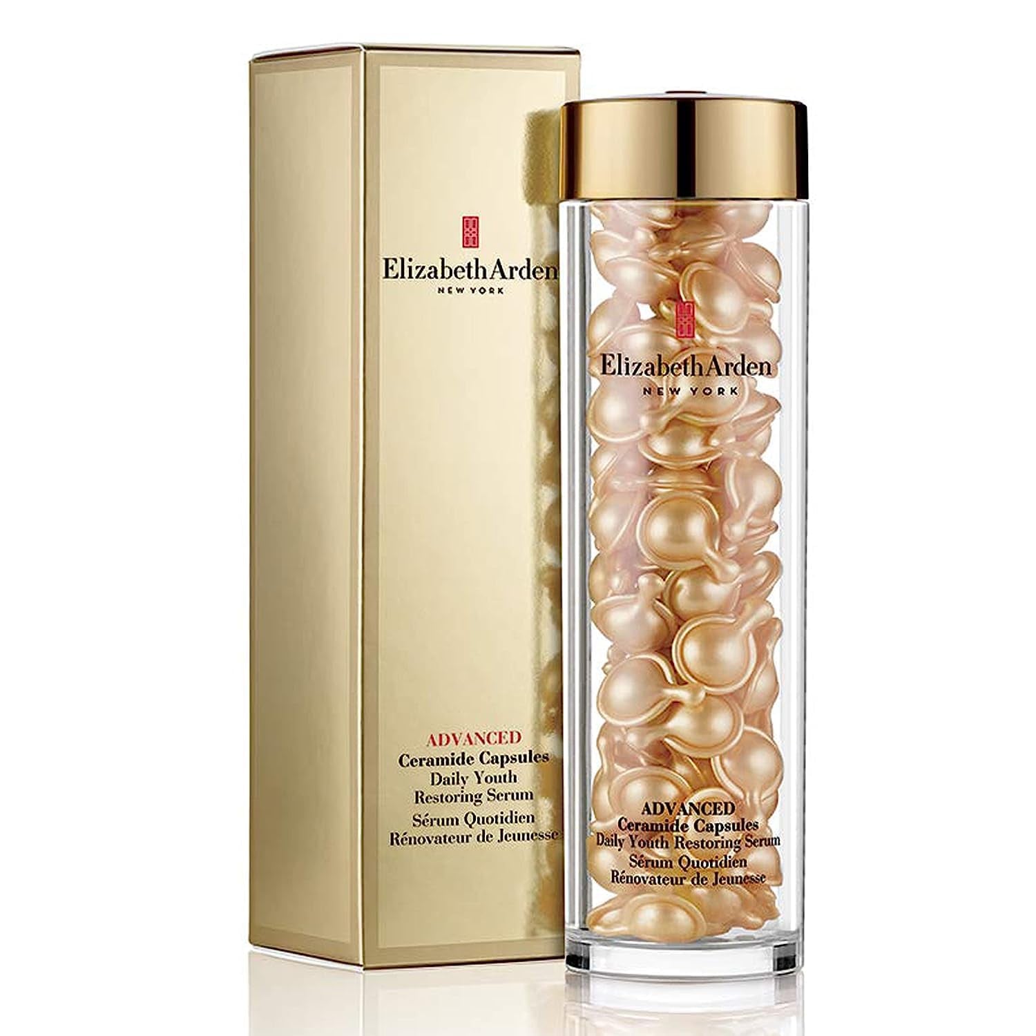 Elizabeth Arden Anti-Aging Ceramide Capsules Serum, Advanced Daily Youth Restoring Serum