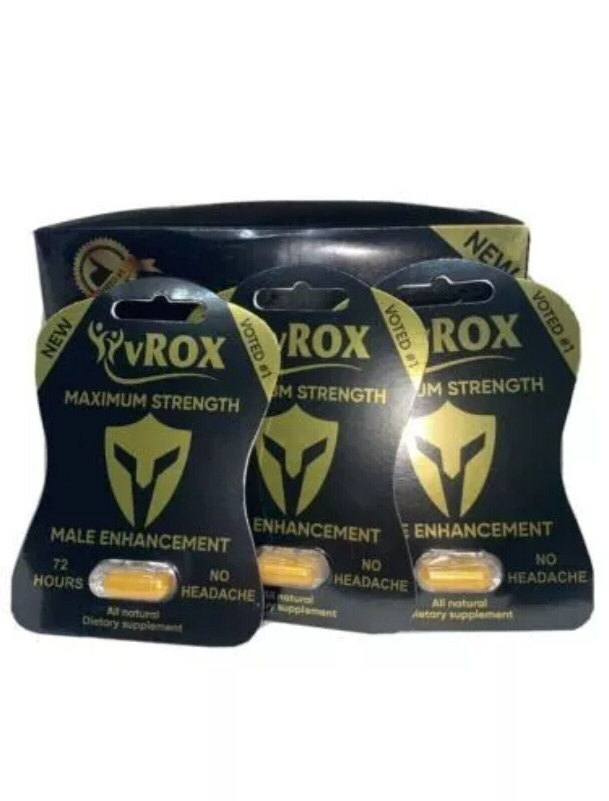 24 Vrox MAX Strength Male Enhancement Pill Increase Delay Strength