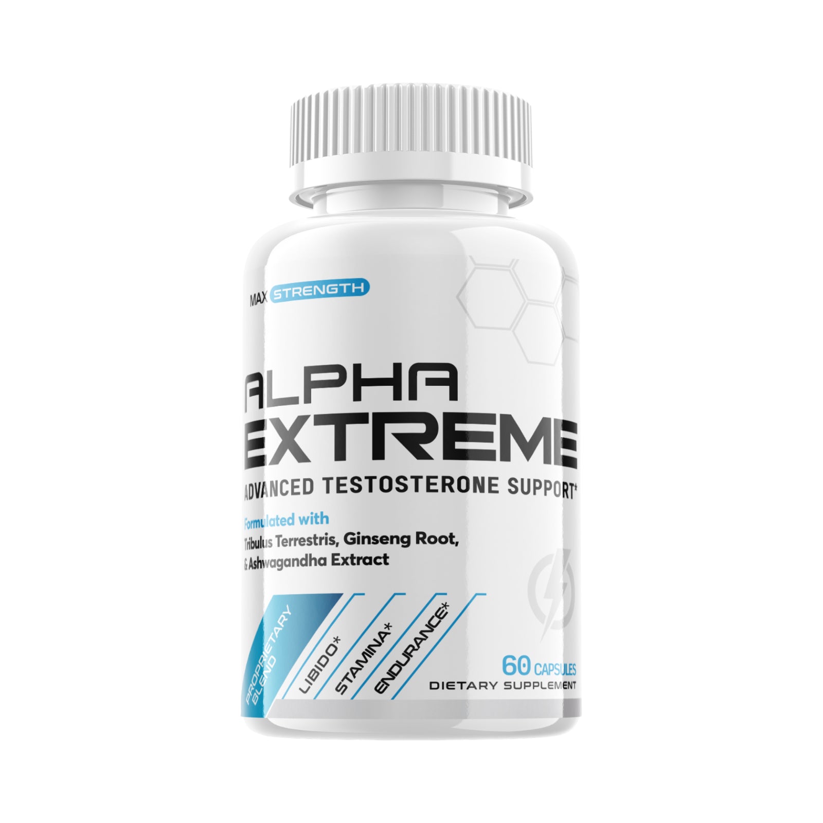 Alpha Extreme Capsules Extra Strength Mens Supplement- 60 Capsules